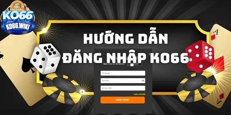 Đăng nhập KO66 trên thiết bị PC dễ dàng